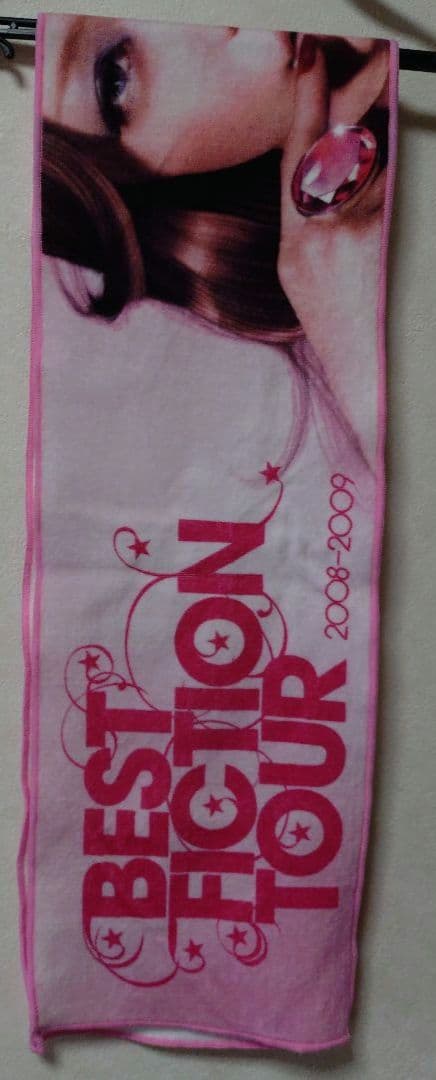 安室奈美恵 BEST FICTION TOUR 2008-2009 公式 タオル