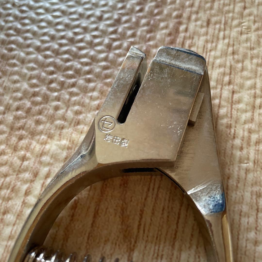 国鉄　検札鋏　セ　箱付き