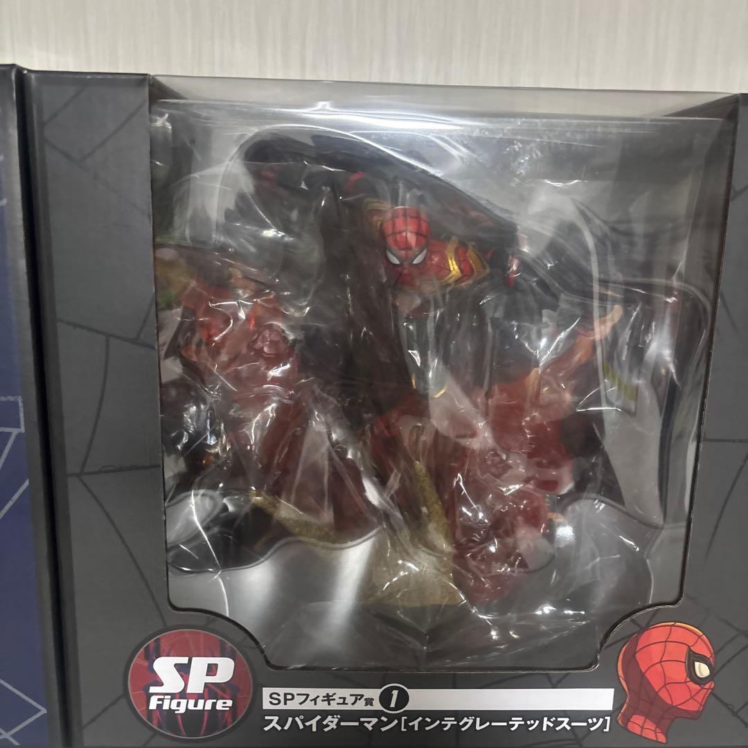 Happyくじ　スパイダーマン　フィギュア　セット