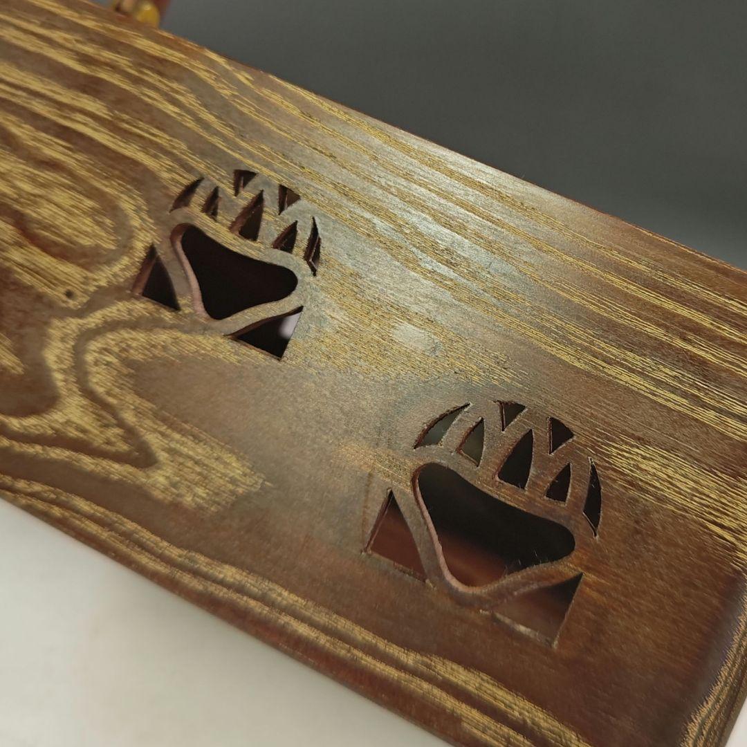 ウ256 莨盆『指物師　大崎雄斉』『鵬雲斎好　桐透　桑手付　煙草盆　共箱』茶道具