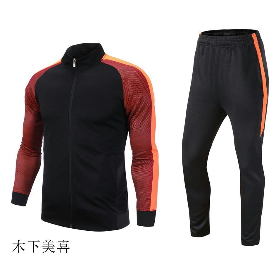 新しいメンズカジュアルスーツバスケットボールサッカートレーニングスーツ.