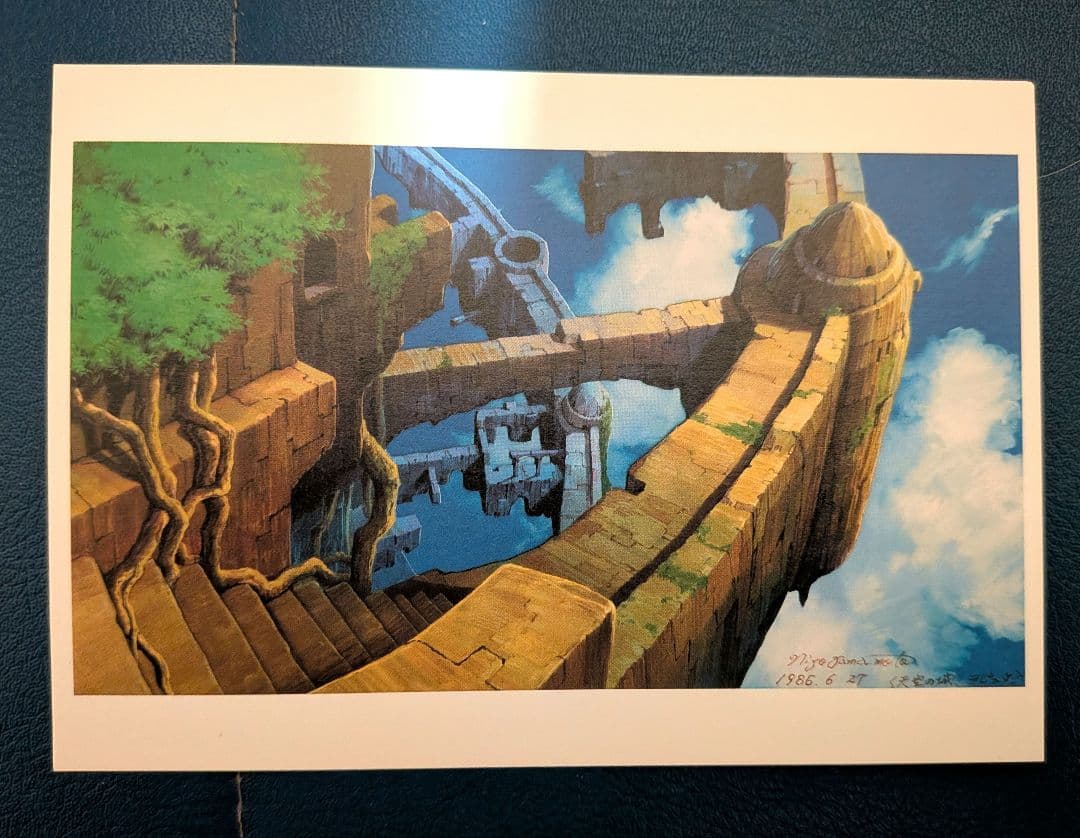 山本二三展 もののけ姫 複製原画 ジブリ背景画