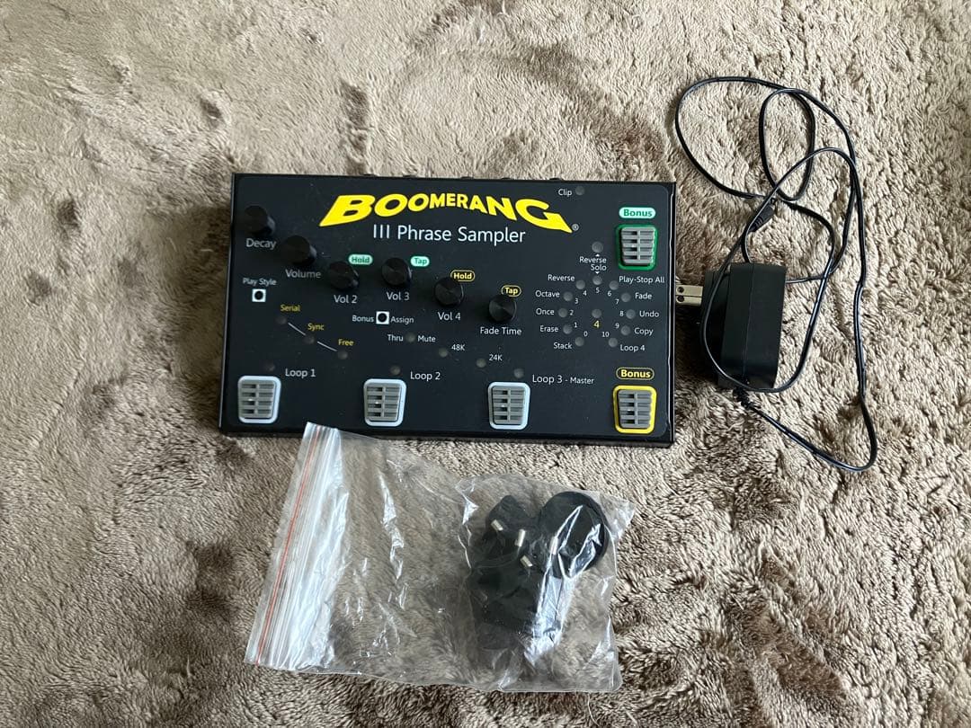 Boomerang Ⅲ Phrase Sampler ギタールーパー