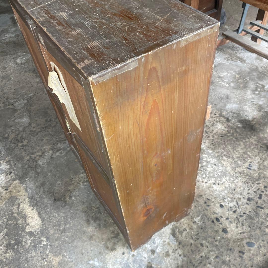 ねずこの収納箱　背負える箪笥　古道具　背負箪笥　鬼滅の刃