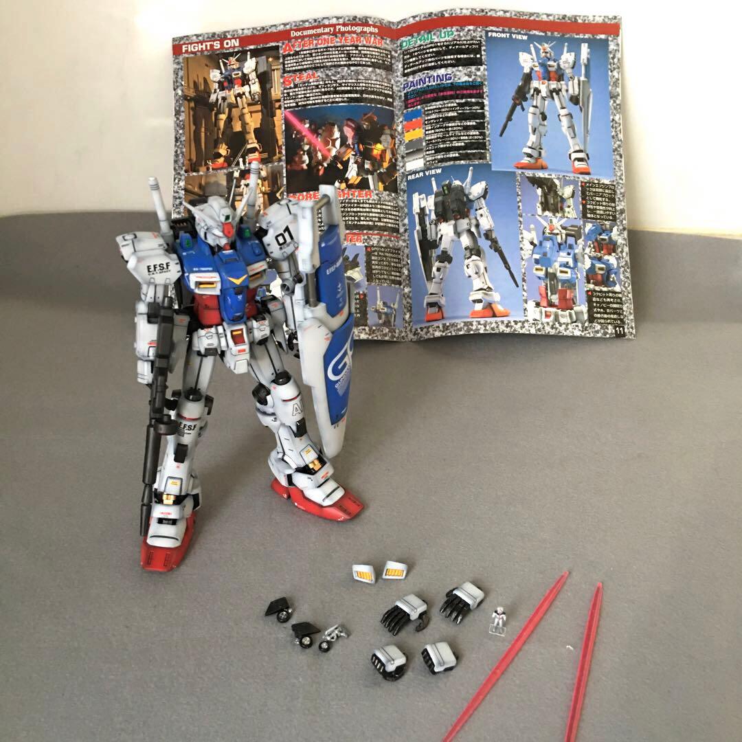 ガンプラ 完成品 1/100 MG RX-78 GP01 ガンダム 試作1号機
