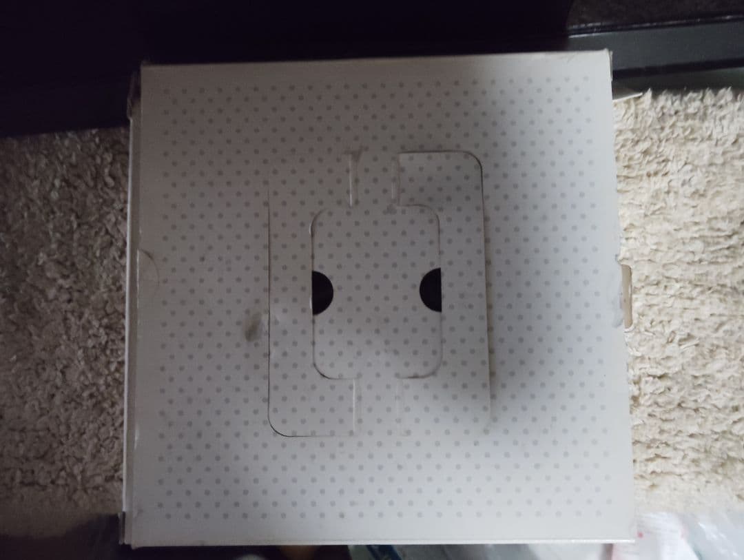 サンタ帽のイラスト入り箱