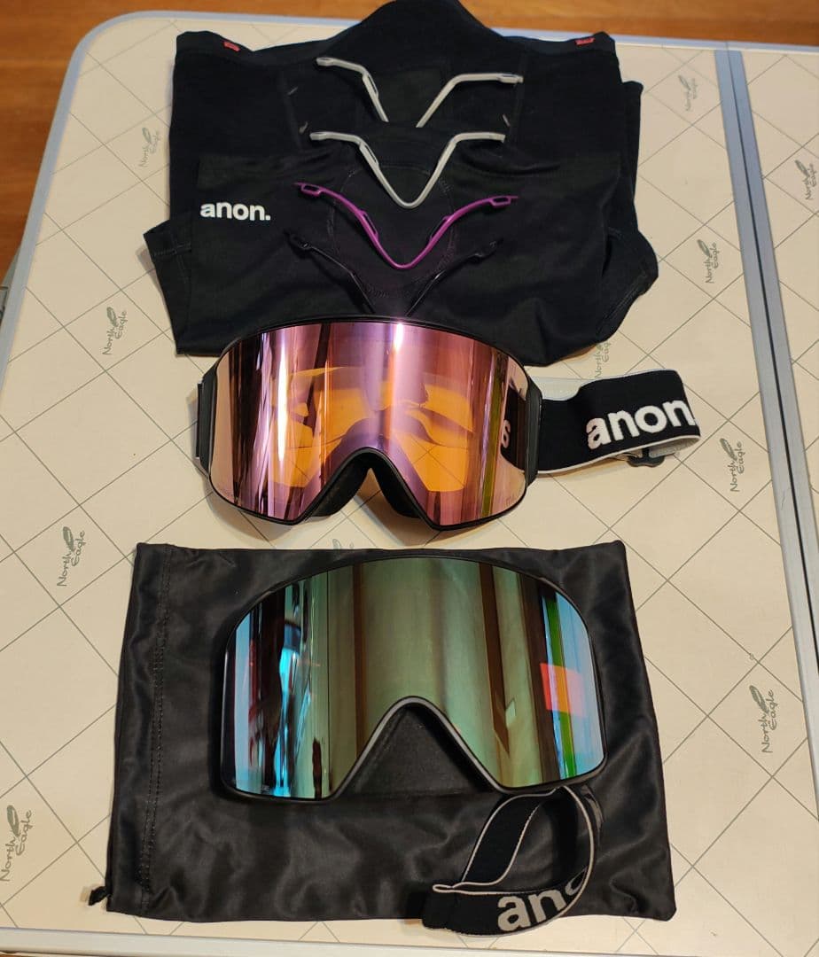 anon ゴーグル m4 付属品有り