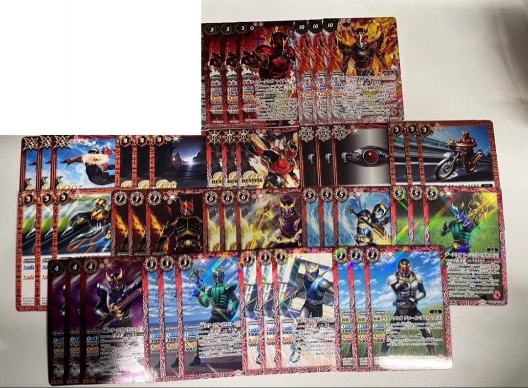 バトスピ 善悪の選択 仮面ライダー クウガ 契約x以下 16種 各3枚