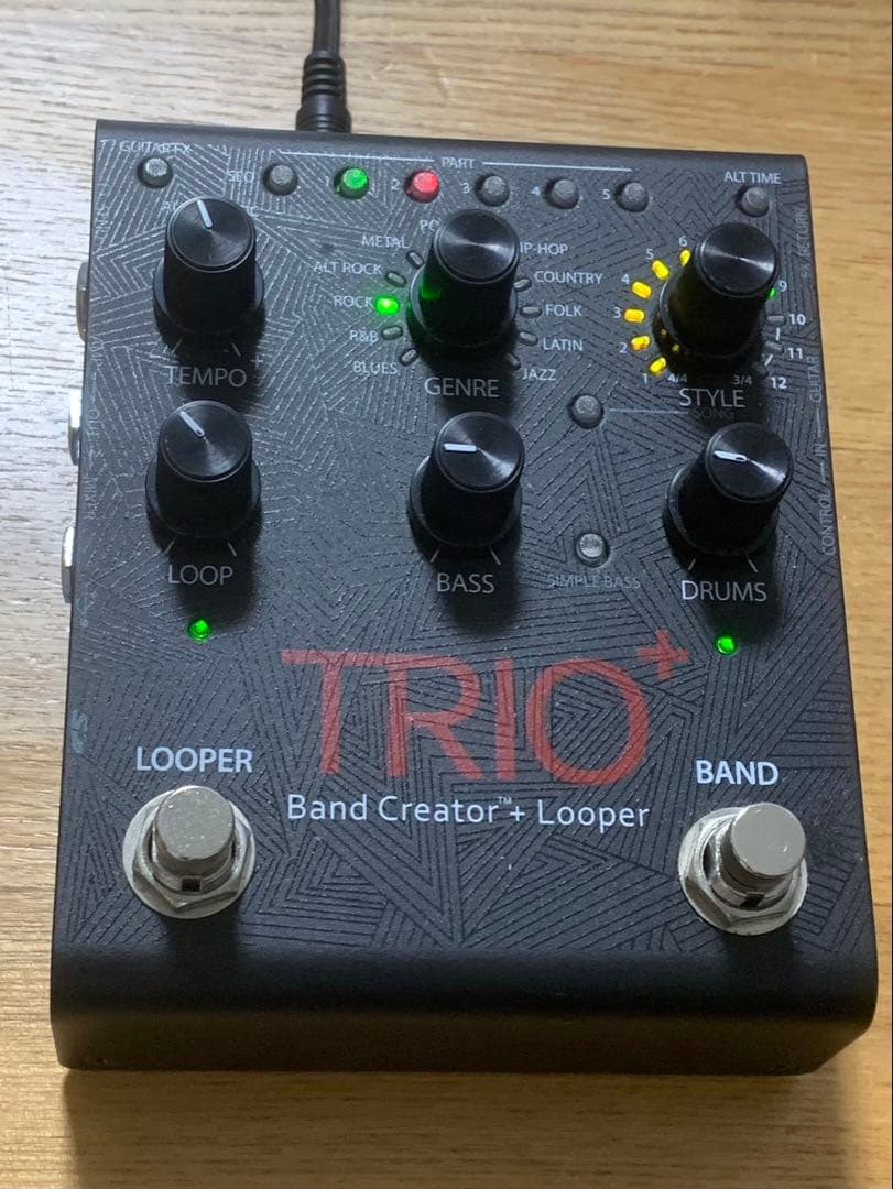 DIGITECH TRIO+ バックバンド+ルーパーペダル