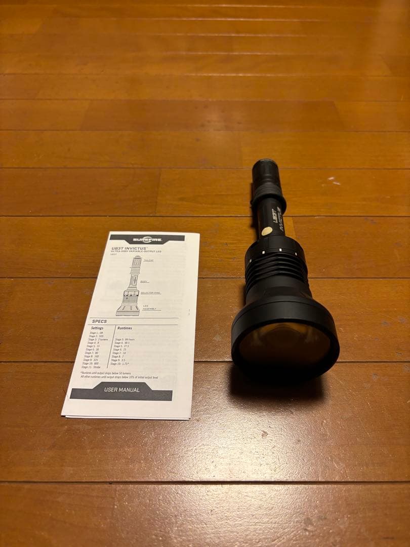 【ジャンク】 SUREFIRE UB3T INVICTUS