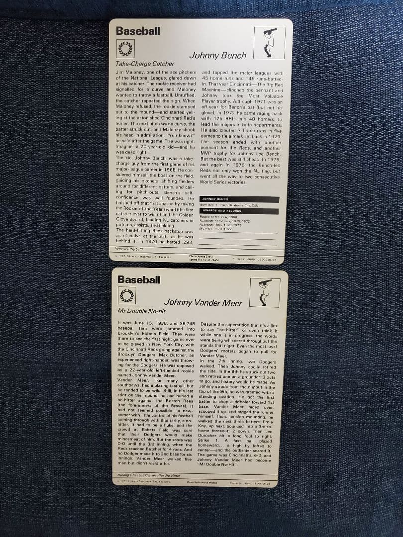 【超希少】★1977年カードMLB★ベーブルース、ディマジオ、ロビンソン他★