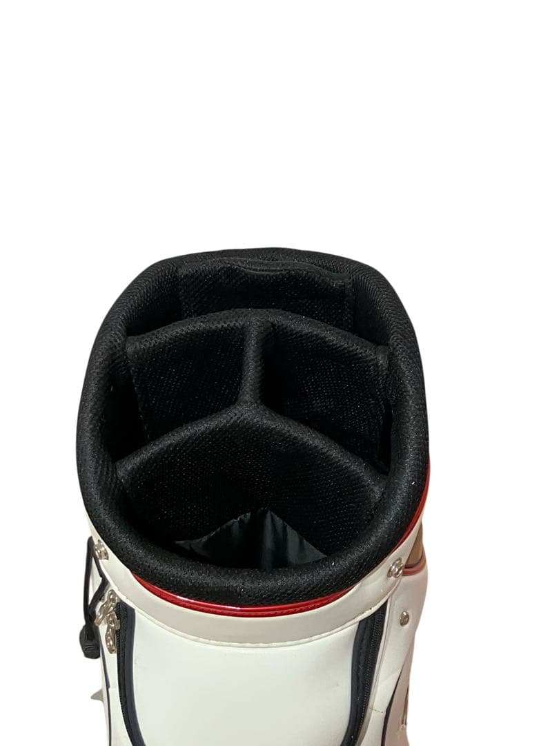 F*1様 Munsingwear キャディバッグ ホワイト