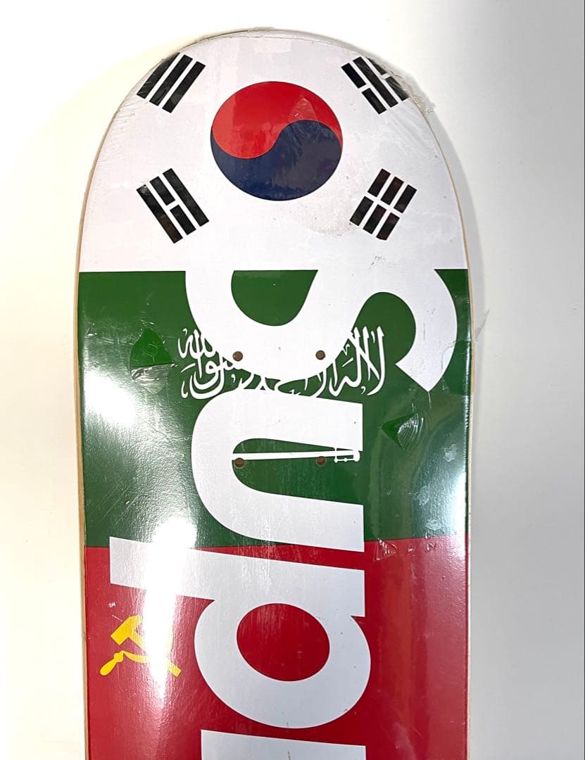 美品★Supreme 国旗デザイン スケートボードデッキ