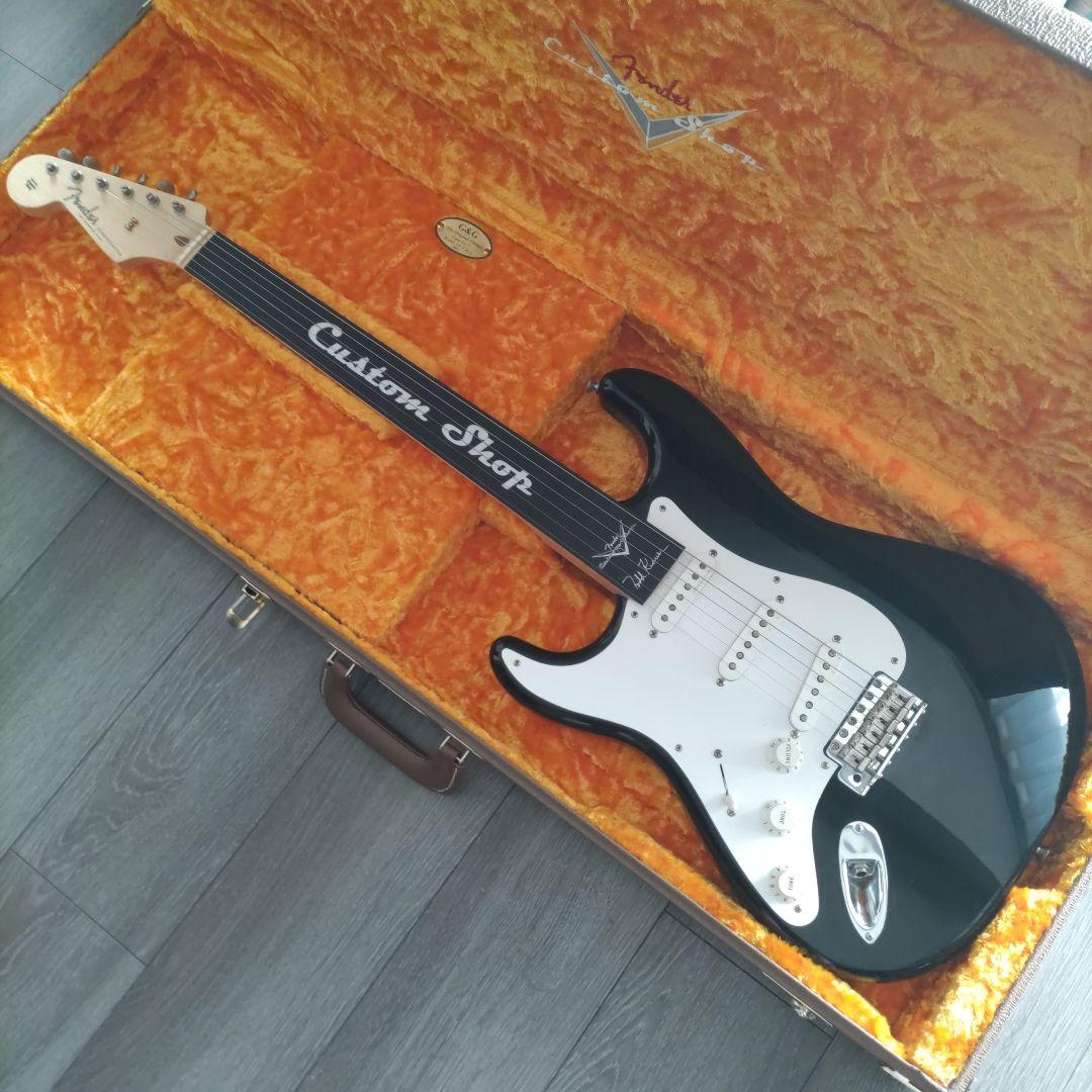 ギター　レフティ　Fender　エリック・クラプトン　ブラッキー