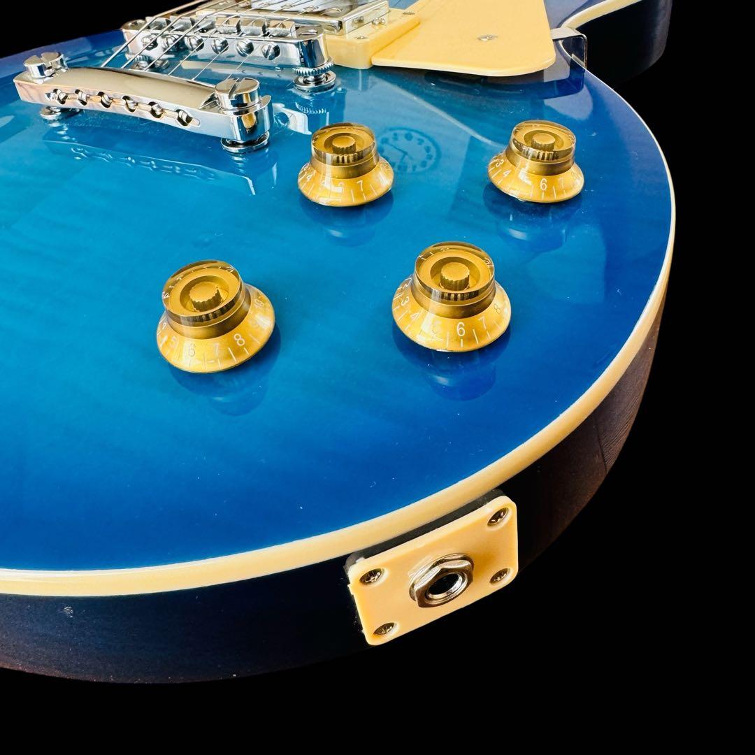 【美品】AriaPro Ⅱ Blitz レスポール　ブルー