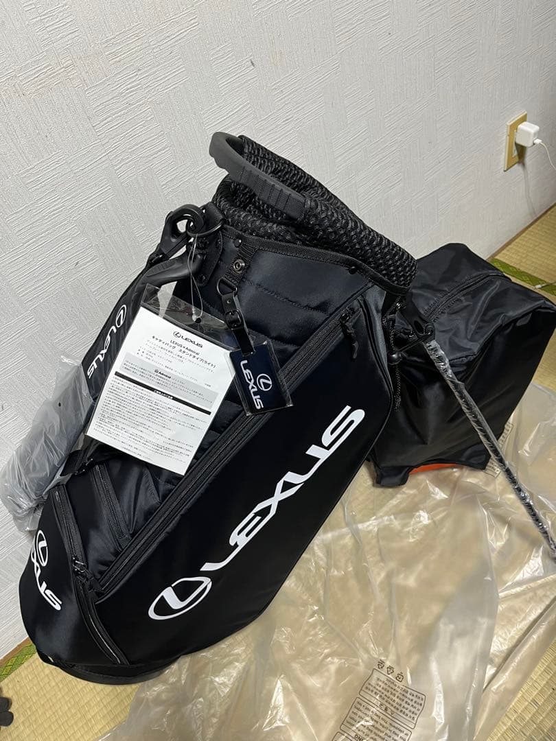 新品！レクサス＆アドミラル　lexus admiral キャディバッグ