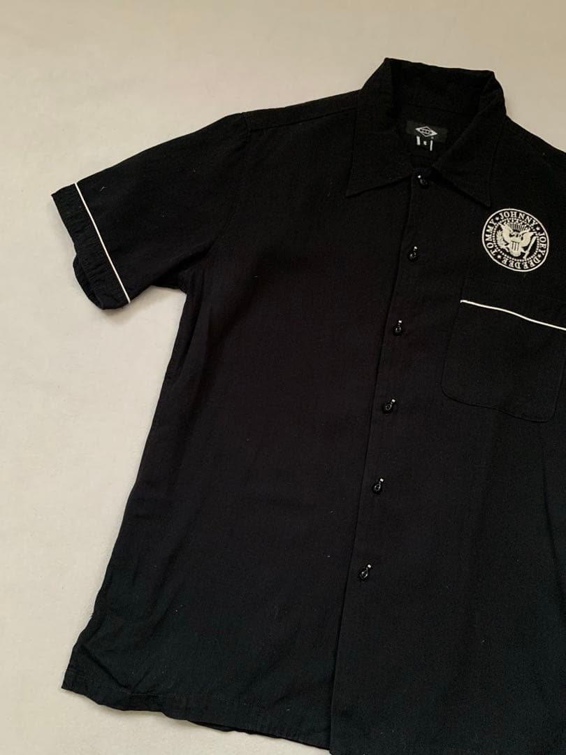 ヒステリックグラマー　ラモーンズ　ボーリングシャツ　Sサイズ