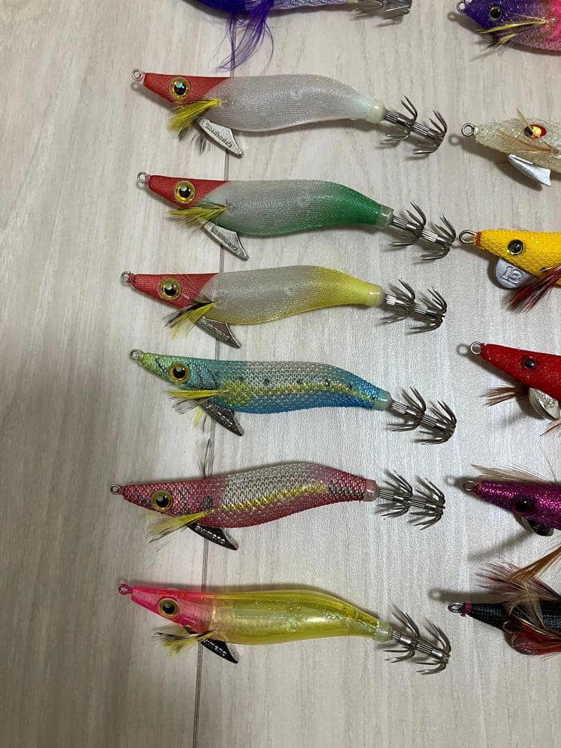 イカメタル用エギとメタルスッテ、ほぼ未使用品