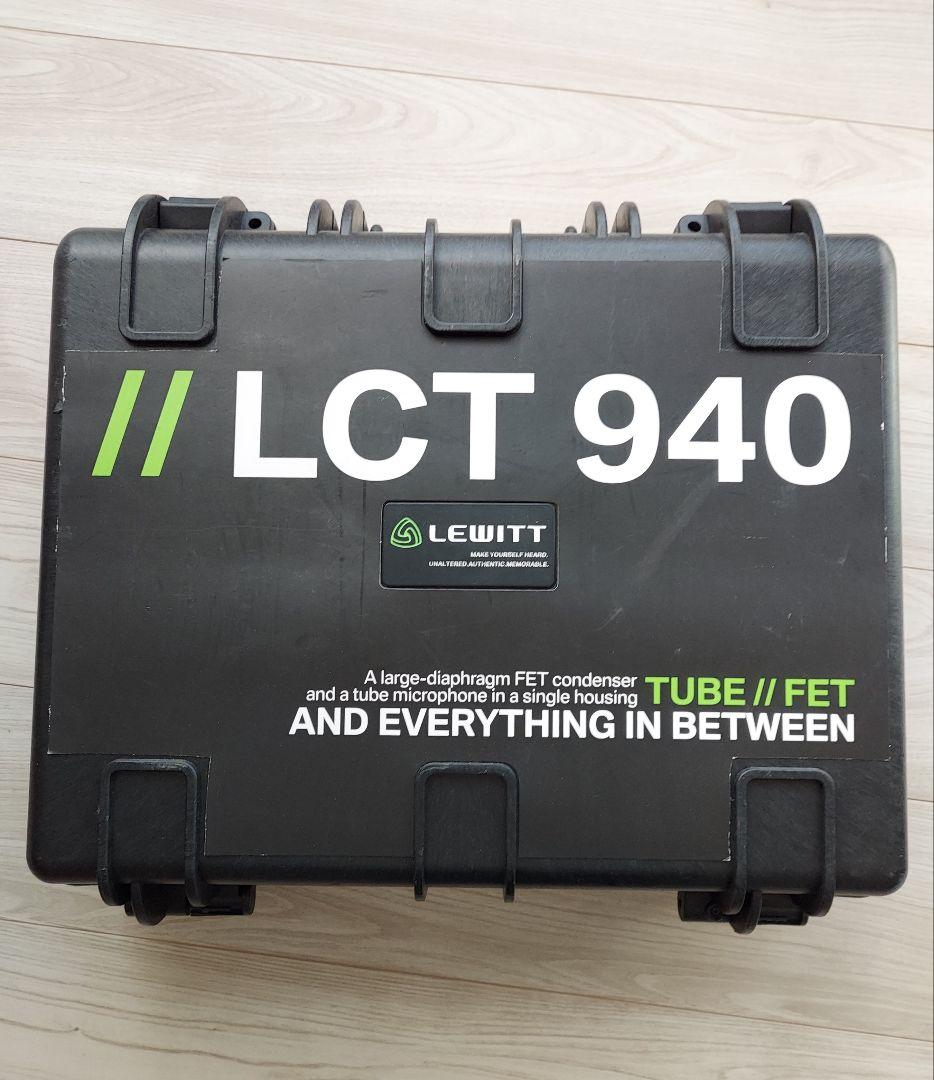 Lewitt LCT940 FET/真空管コンデンサーマイク ルーウィット