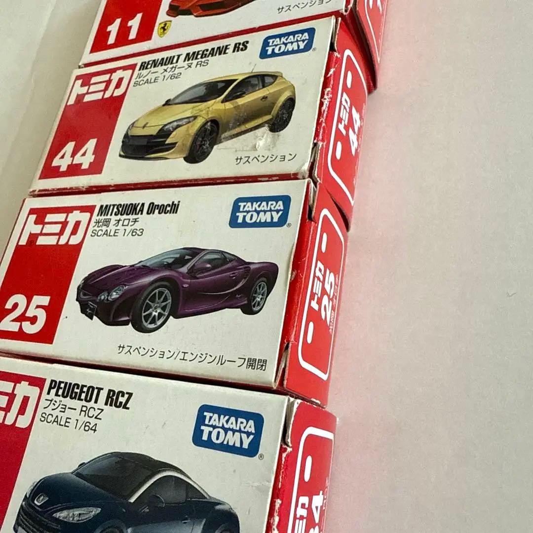 トミカ 新品・使用品混在 12台 まとめ売り スポーツカー フェラーリ