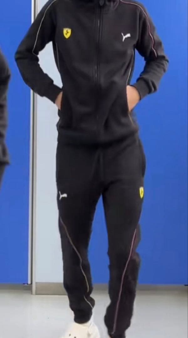 Puma Ferrari ジャージ上下セット ブラック