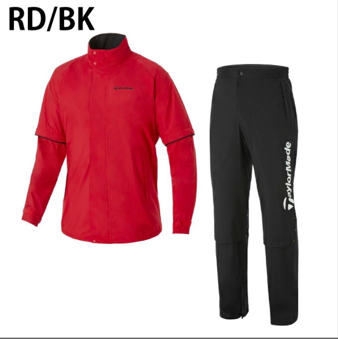 テーラーメイド ゴルフ レインウェア上下　キャップ　セットTA964