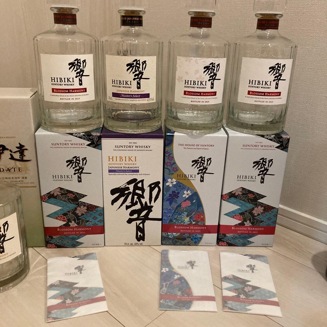 サントリーウィスキー　山崎12年　響　白州12年　13本　箱説明書付き　未洗浄