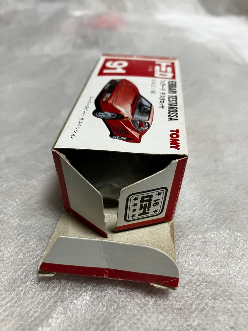 トミカ フェラーリ テスタロッサ 1/60 赤箱91 日本製