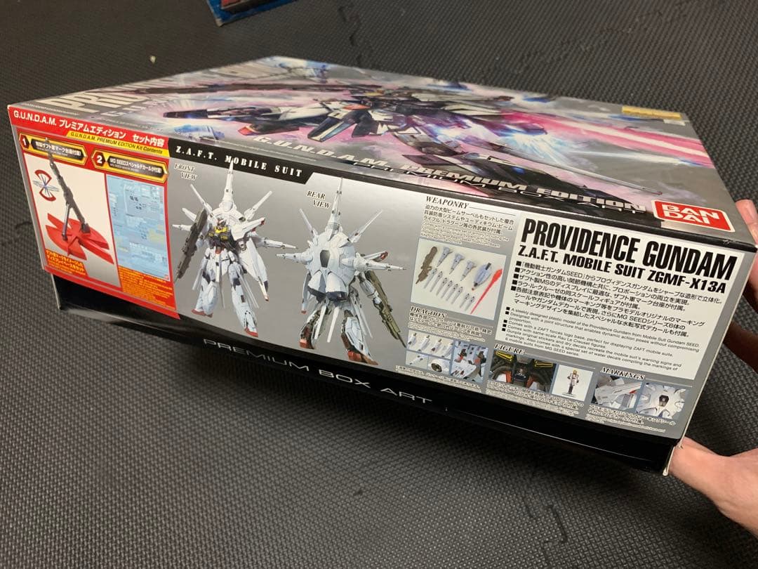 【未組立】MG プロヴィデンスガンダム　プレミアムエディション