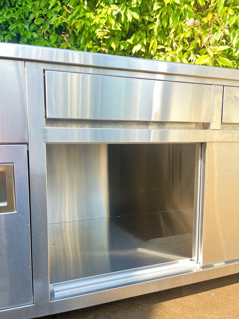 サンタさん ステンレスシンク付き作業台　1500×600×780