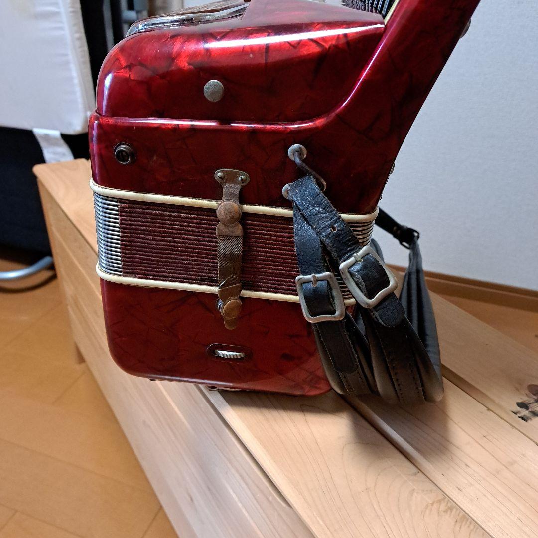 ヴィンテージEXCELSIOR .mod400アコーディオン 41鍵盤マイク内蔵