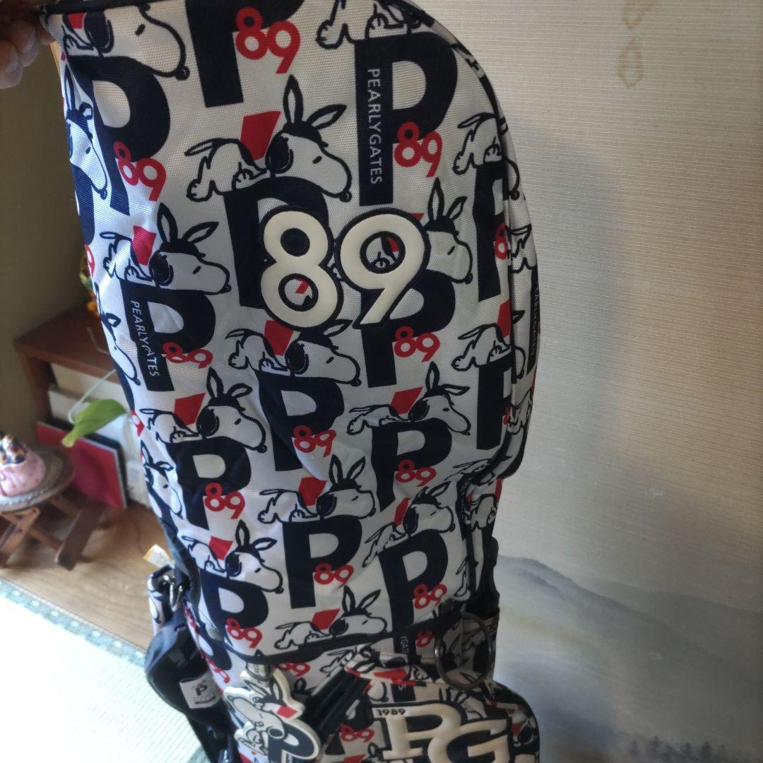 パーリーゲイツキャディーバッグ　スヌーピーコラボ