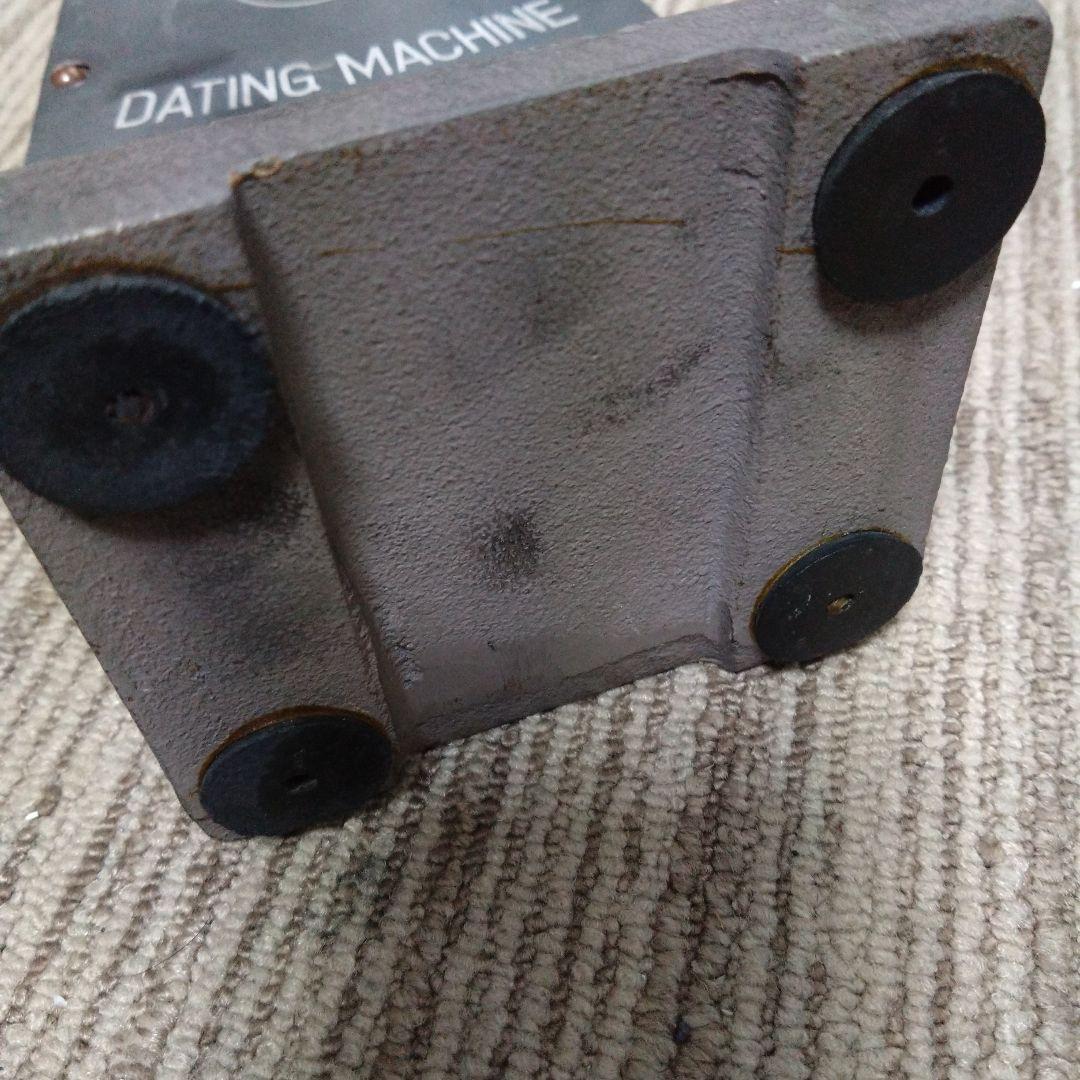 鉄道部品銀河　天虎日付印字器　ダッチングマシン　１９７６年　ジャンク品　修理必要