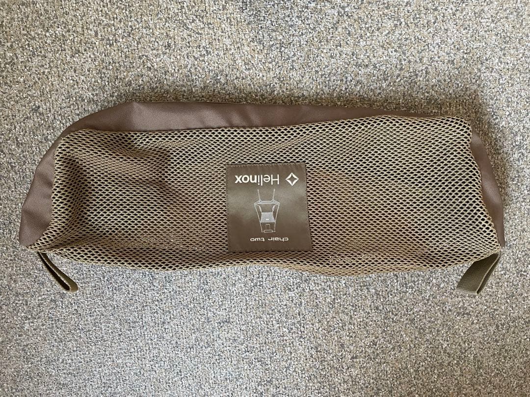 【美品！】ヘリノックス　チェアツー 脚カバー付き