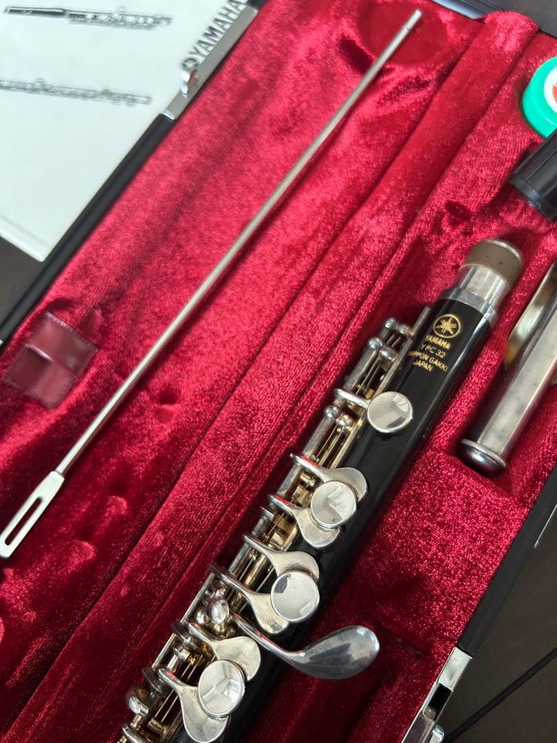 YAMAHA ピッコロ 本体 YPC32 オーナーズマニュアル付き