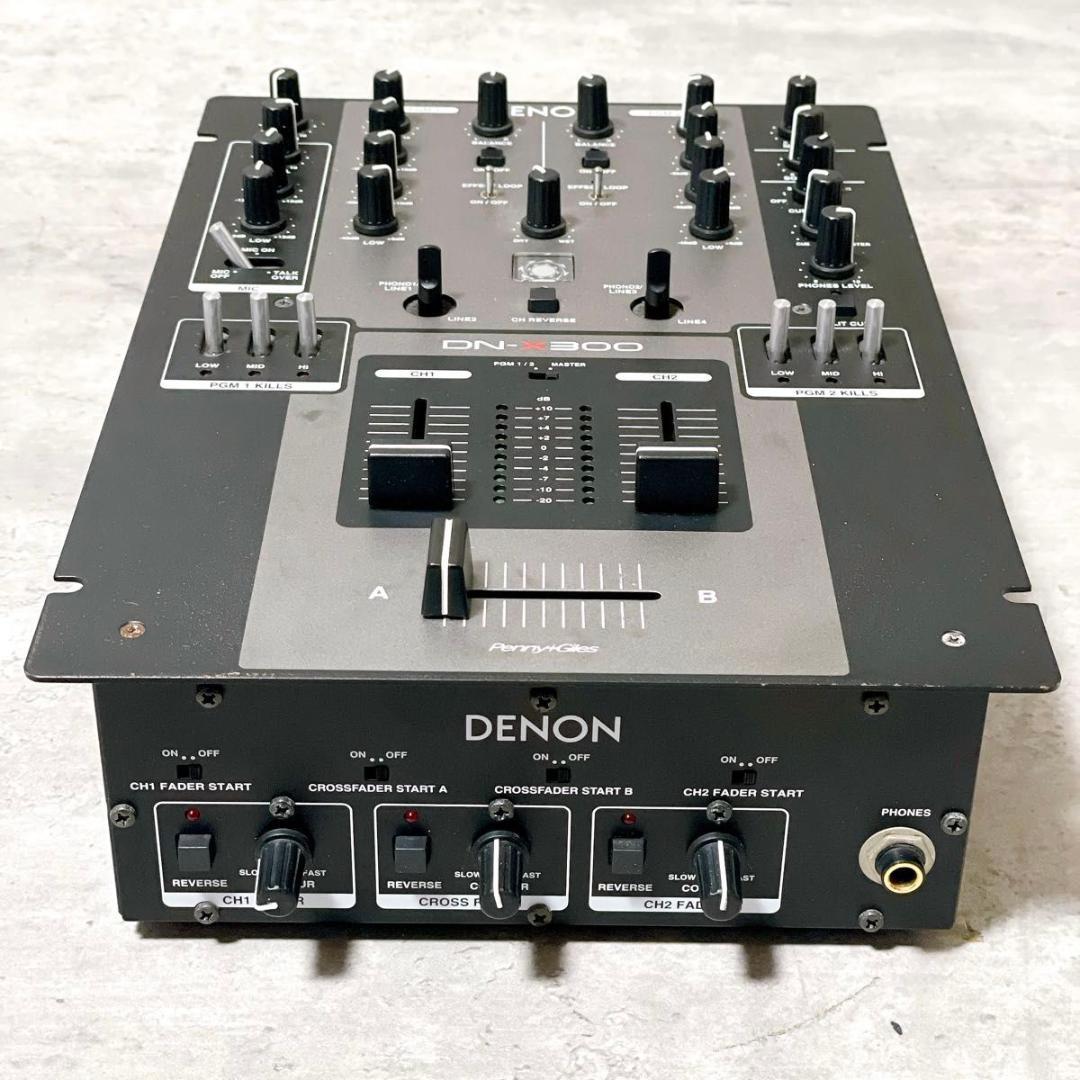 DENON DJミキサー DN-X300 スクラッチ DJ機器 オーディオ機器
