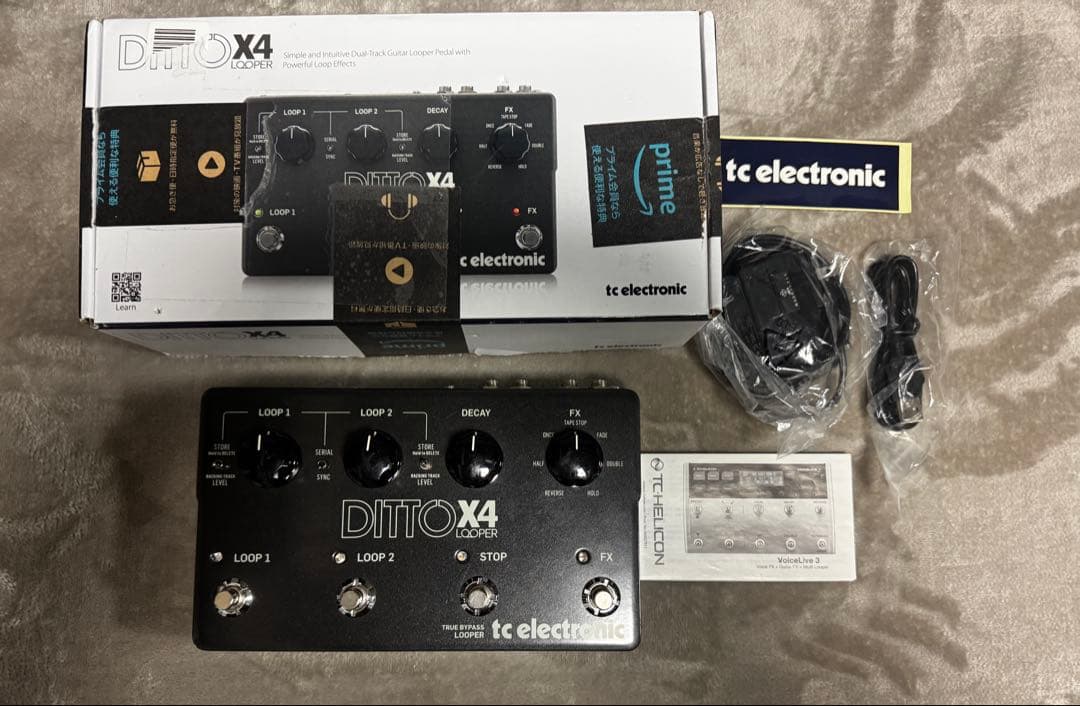 tc electronic DITTO X4 LOOPER 中古完動品お値下げ