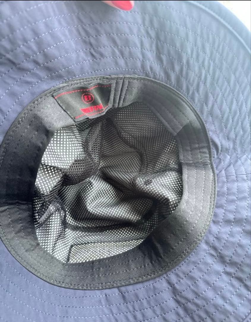 BRIEFING ネイビー ハット 調整可能