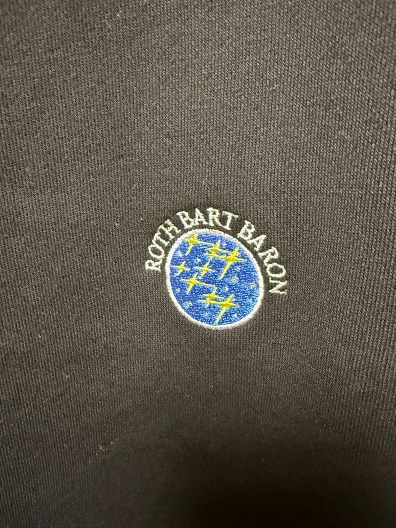 L & F Sweatshirt ROTH BART BARON 黒 トレーナー