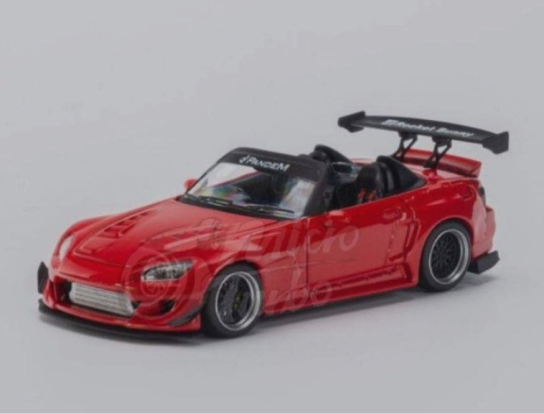 Micro Turbo 1/64 ホンダ Rocket Bunny レッド
