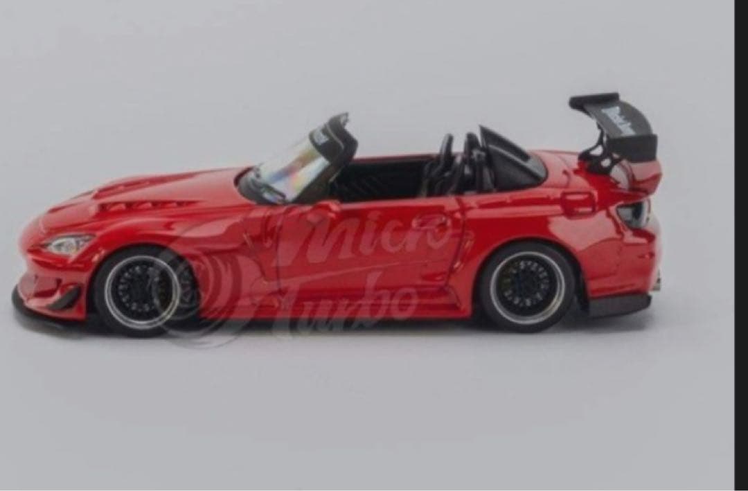Micro Turbo 1/64 ホンダ Rocket Bunny レッド