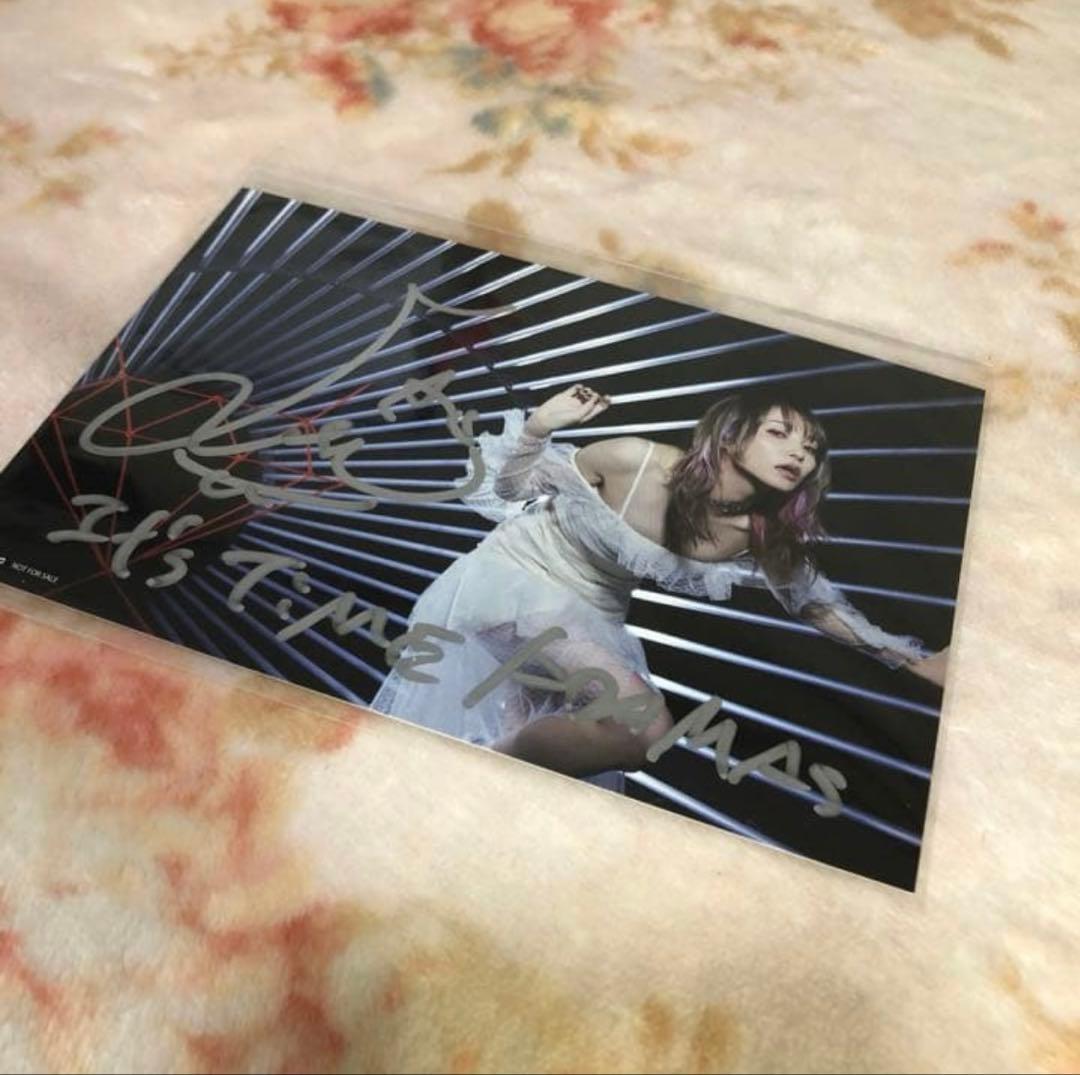 LiSA 赤い罠(who loves it ?)/ADAMAS 直筆サイン