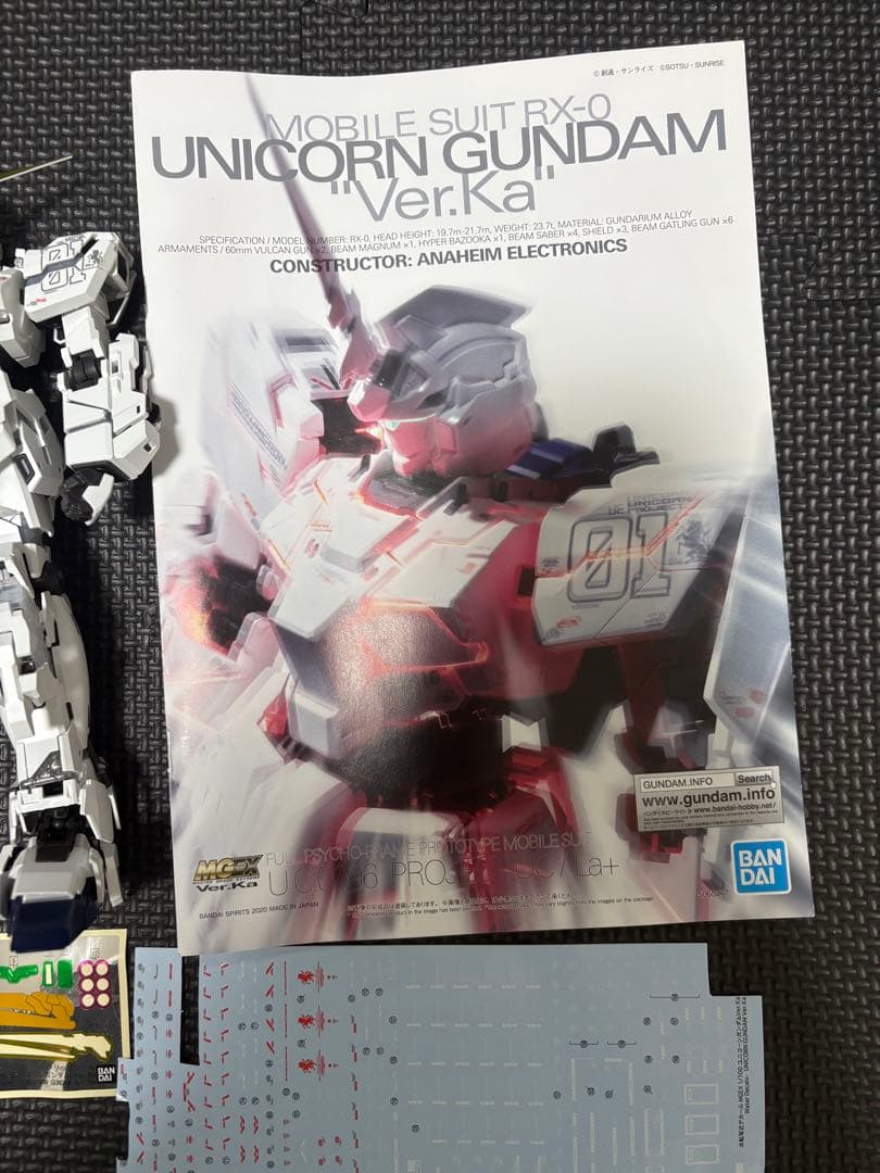 T*n様 【MGEX】1/100 ユニコーンガンダム Ver.Ka