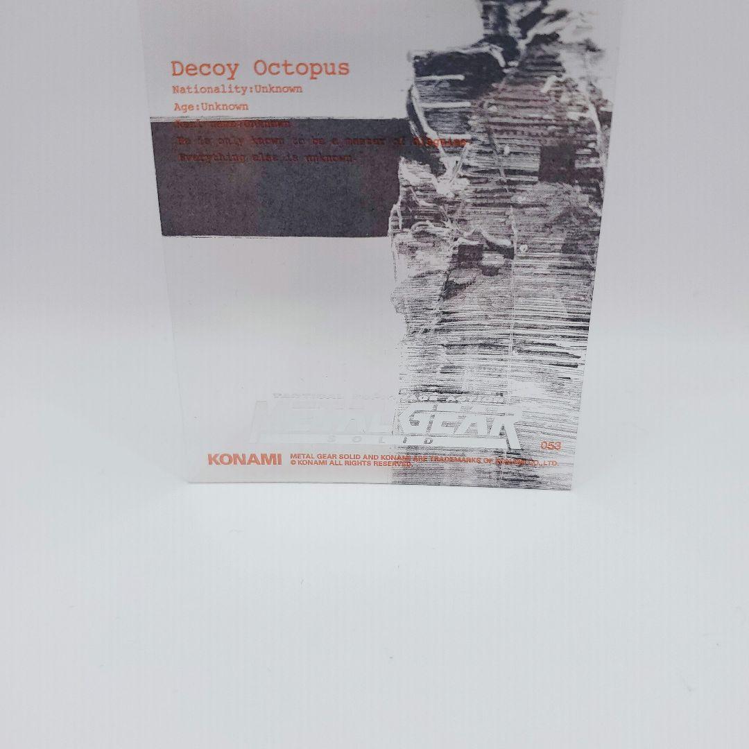 L GEAR SOLID Decoy Octopus カード クリアー