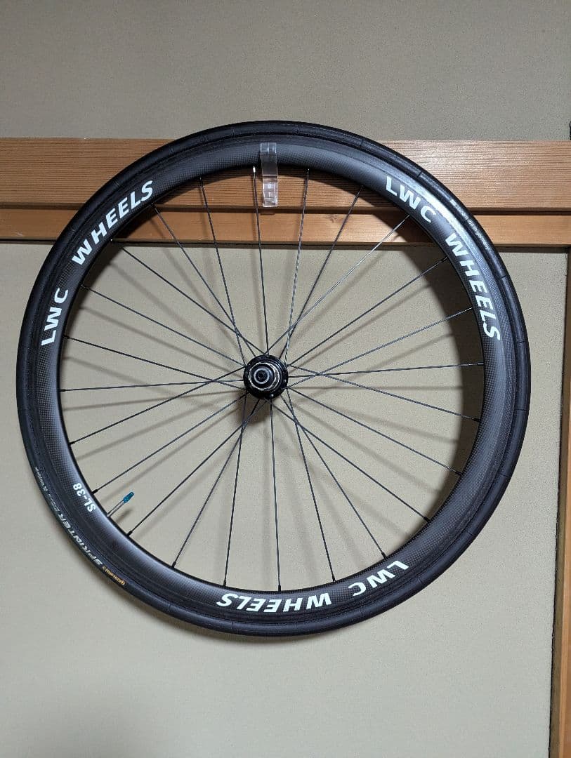 LWC WHEELS SL38 チューブラー　ホイール　軽量　ロードバイク