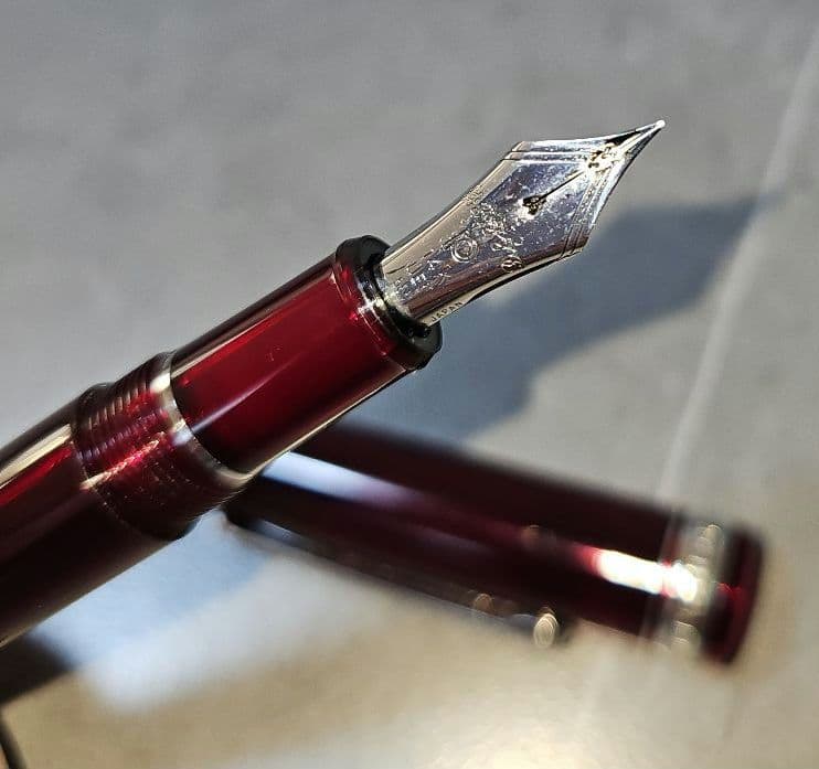 プラチナ万年筆 センチュリー#3776 UEF 超極細 ブルゴーニュ