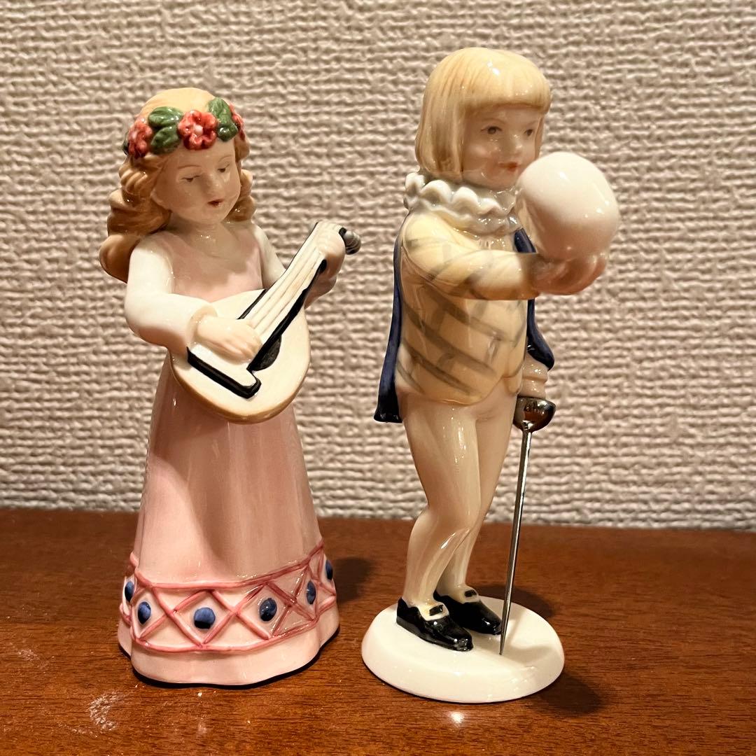 ハムレット　オフィーリア　ロイヤルコペンハーゲン　美品　人形　陶器　フィギュリン