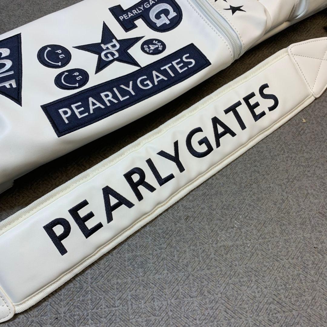 I618\" PEARLY GATES セルフスタンドバック 白 ホワイト