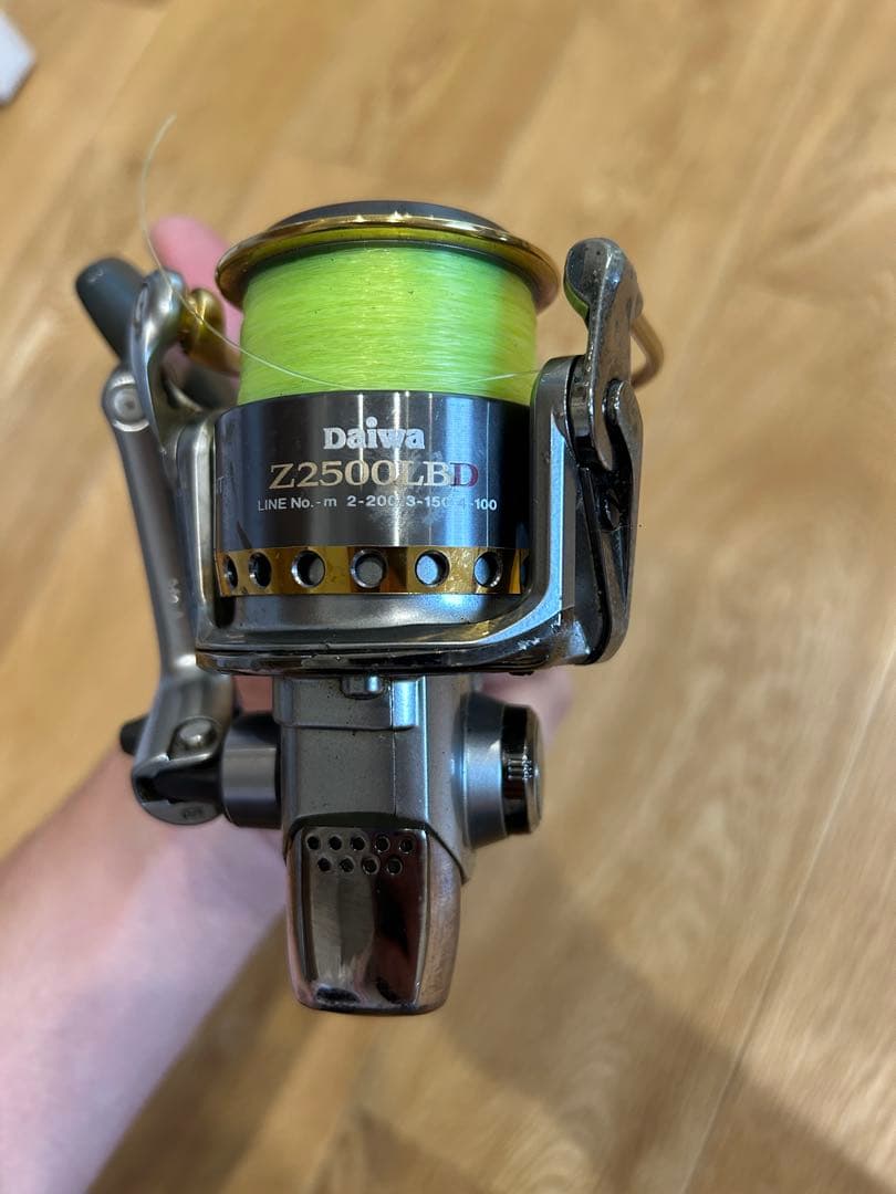 ダイワトーナメントISO Z2500LBDオーバーホール済 レバーブレーキリール