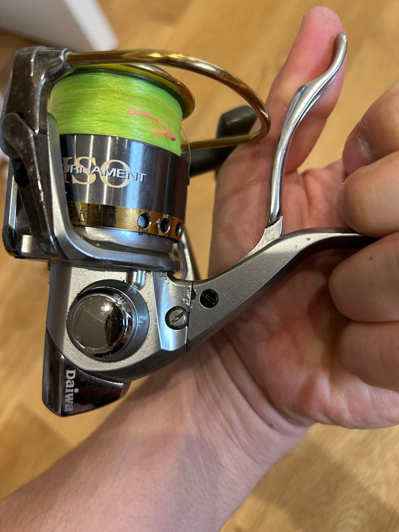 ダイワトーナメントISO Z2500LBDオーバーホール済 レバーブレーキリール